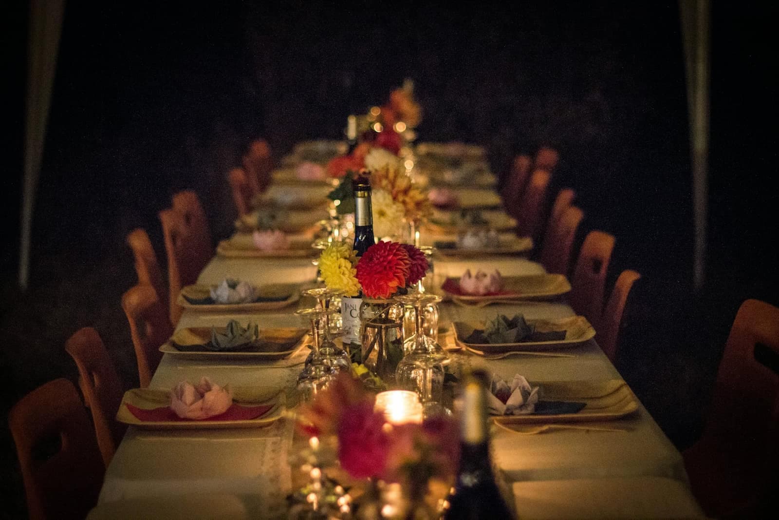 EPICUREAN — Private chef dinner / intimate table setting